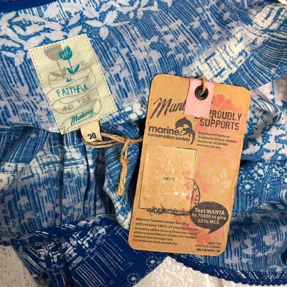 Mantaray Printed Jumpsuit 16 Debenhams - Picture 6 of 7